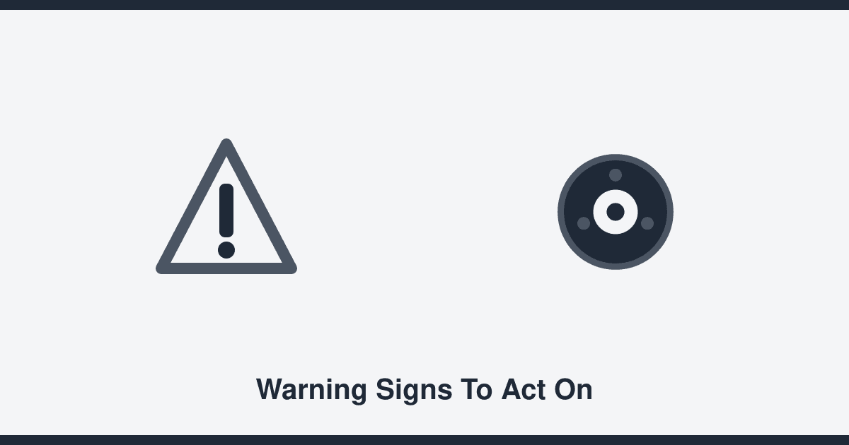 Warning signs your car needs attention now, not later