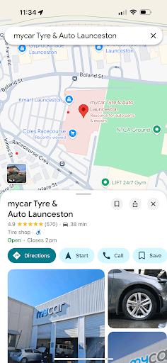 mycar Tyre & Auto Launceston — Customer photo