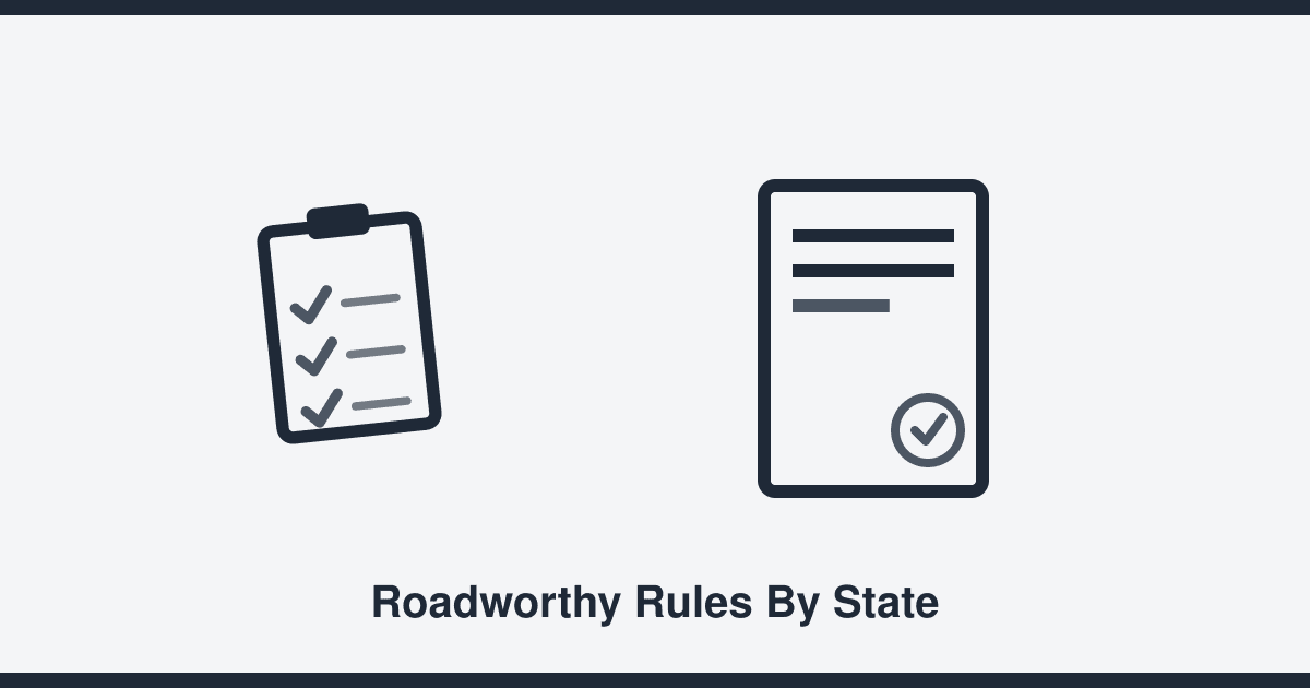 Roadworthy and safety certificates: the rules are different in every state