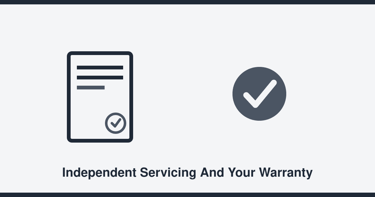 Does servicing at an independent workshop void your new-car warranty?