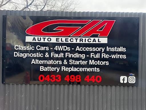 GIA auto electrical — Customer photo